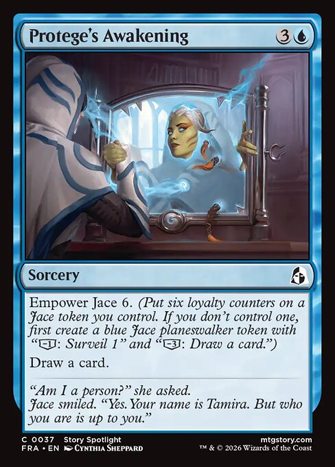 37 en normal CarteMagic Protege's Awakening