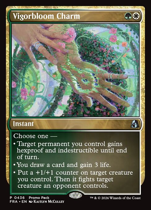 436 en normal CarteMagic Vigorbloom Charm