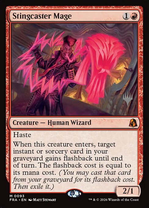 93p en normal CarteMagic Stingcaster Mage